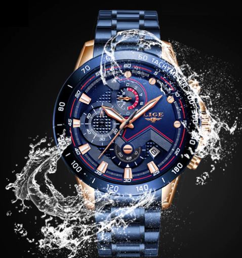 lige fashion men's watches