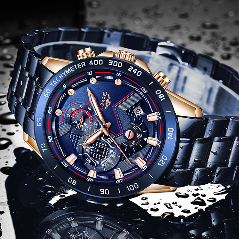 lige fashion men's watches