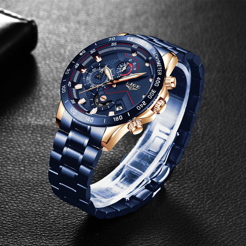 lige fashion men's watches