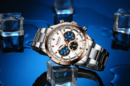 curren luxury men's watch