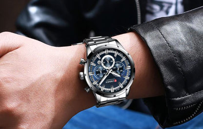 curren luxury men's watch