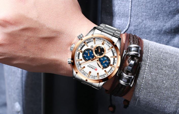curren luxury men's watch