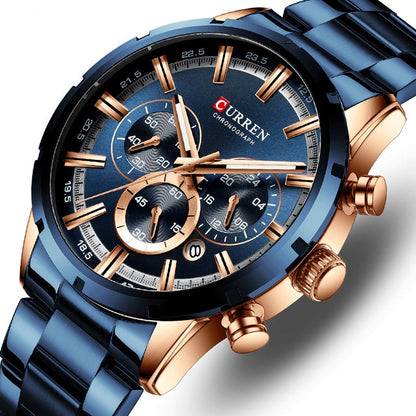 curren luxury men's watch