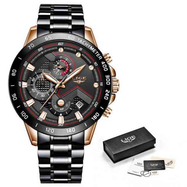 lige fashion men's watches