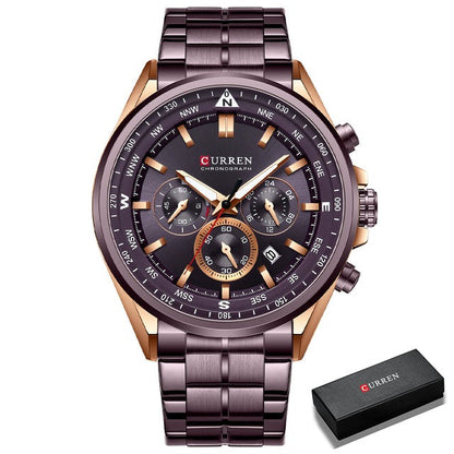 curren luxury men's watch coffee box / china